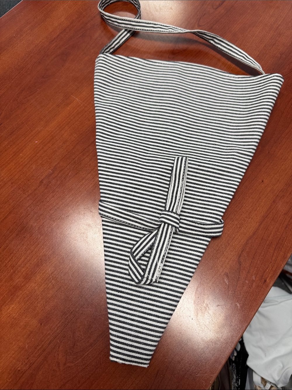 Hearth and hand striped bouquet bag // 061701
